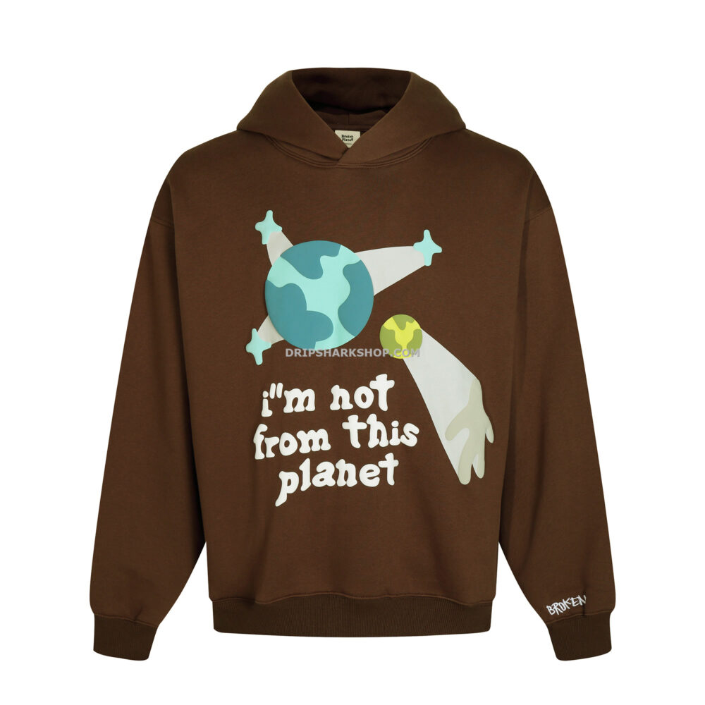 4cad4691 BROKEN PLANET Hoodie - Marrón