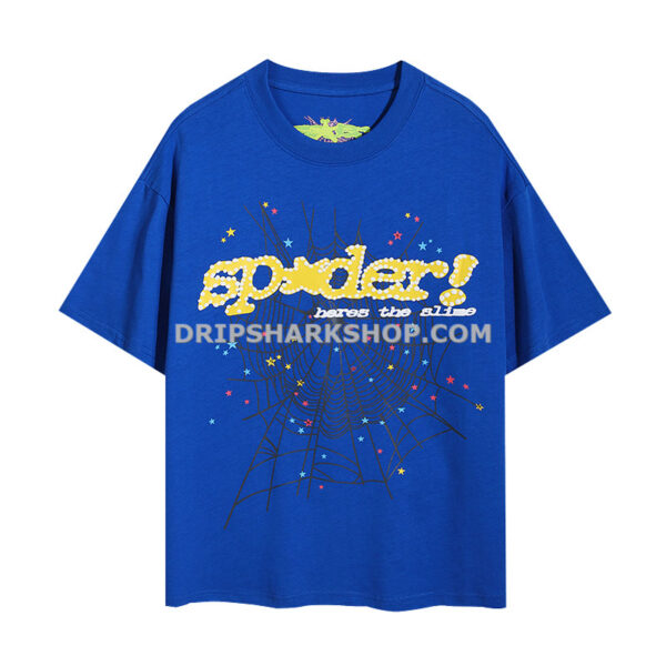 Sp5der T-shirt - Azul