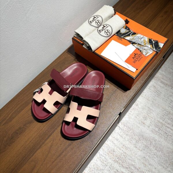 Sandalias Hermes - Rojo