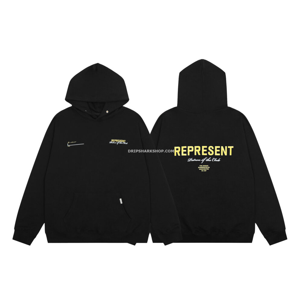REPRESENT Hoodie - Negro