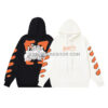 4f2cee81-1 OFF WHITE Hoodie - Blanco