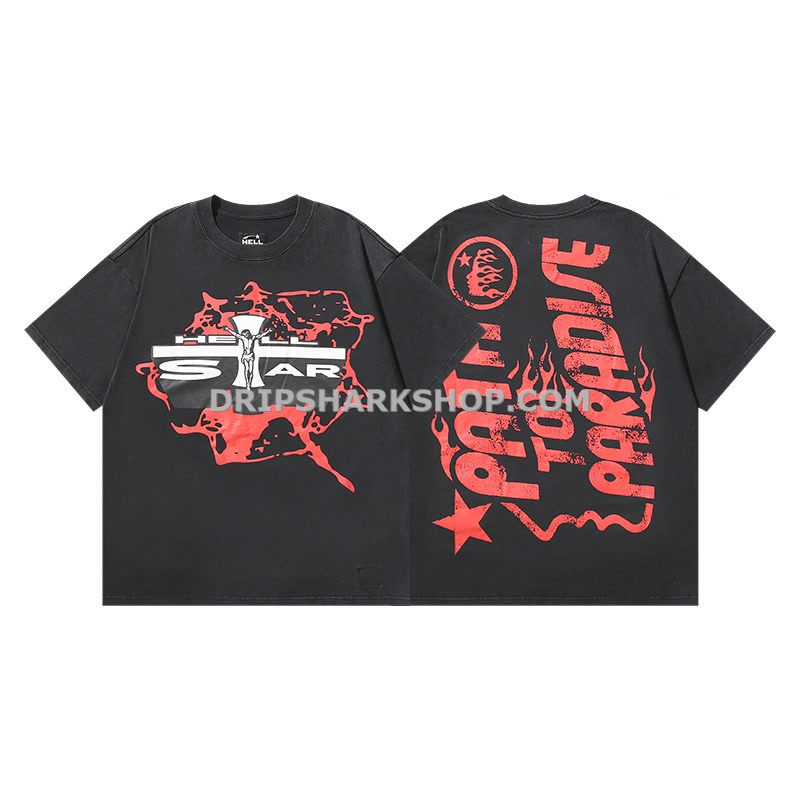 4f576c4d Camiseta Hellstar - Negro