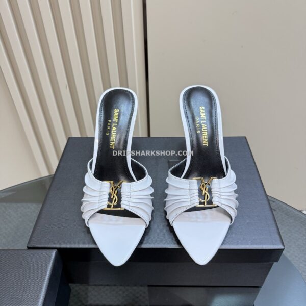 Tacones de mujer YSL - Blanco