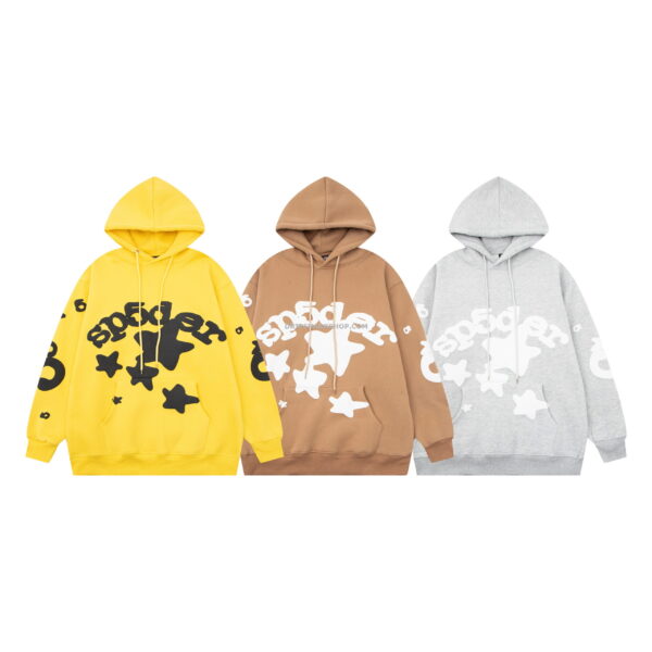 SP5DER Hoodie - Amarillo