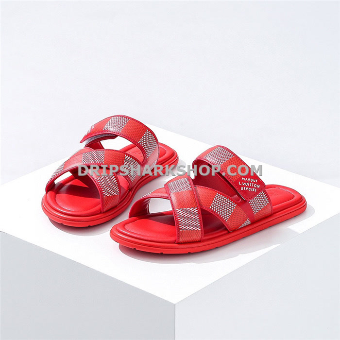 Sandalias Louis Vuitton - Rojo