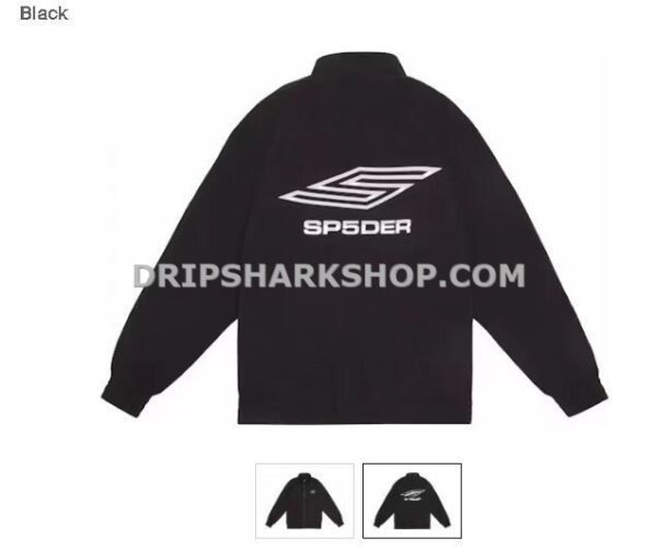 SP5DER Hoodie - Negro
