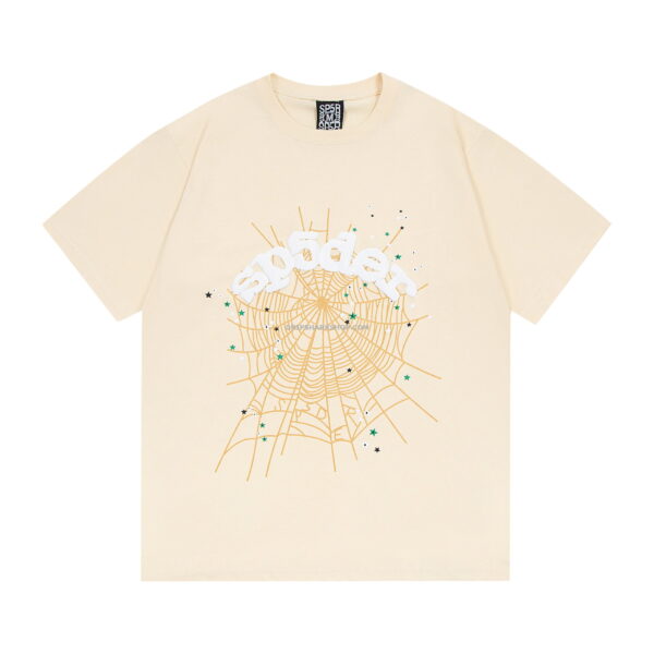 Sp5der T-shirt - Beige