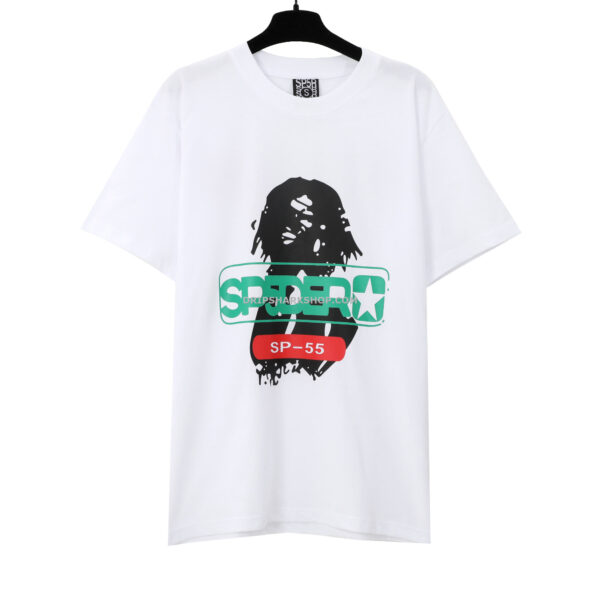 Sp5der T-shirt - Blanco