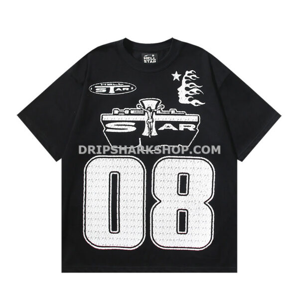 Camiseta Hellstar - Negro