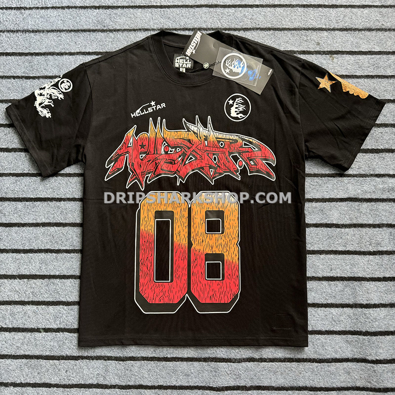 Camiseta Hellstar - Negro
