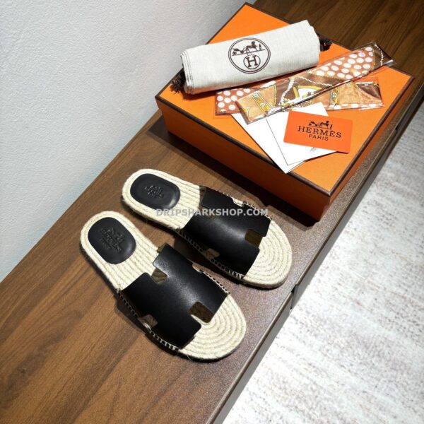 53e790a4 Sandalias Hermes - Negro