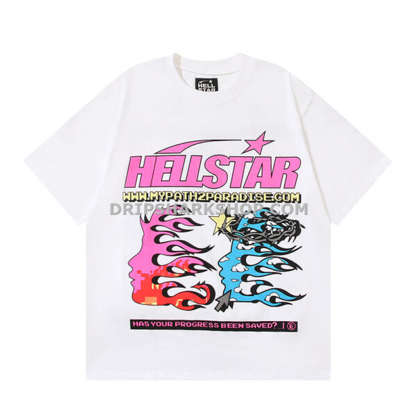 Camiseta Hellstar - Blanco