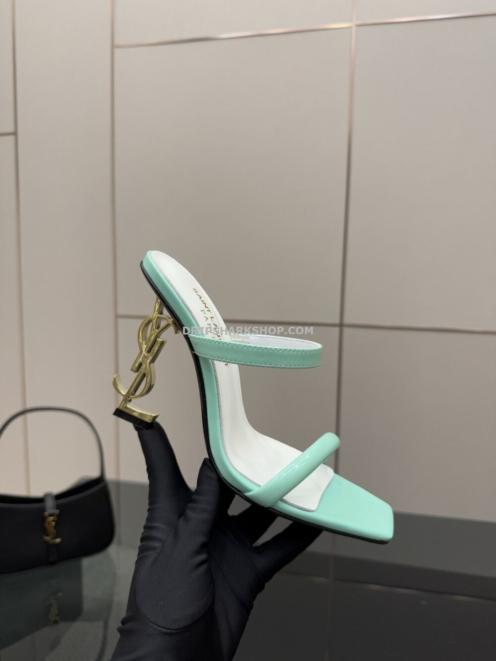 Tacones de mujer YSL - Verde