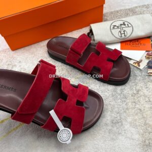Sandalias Hermes - Rojo