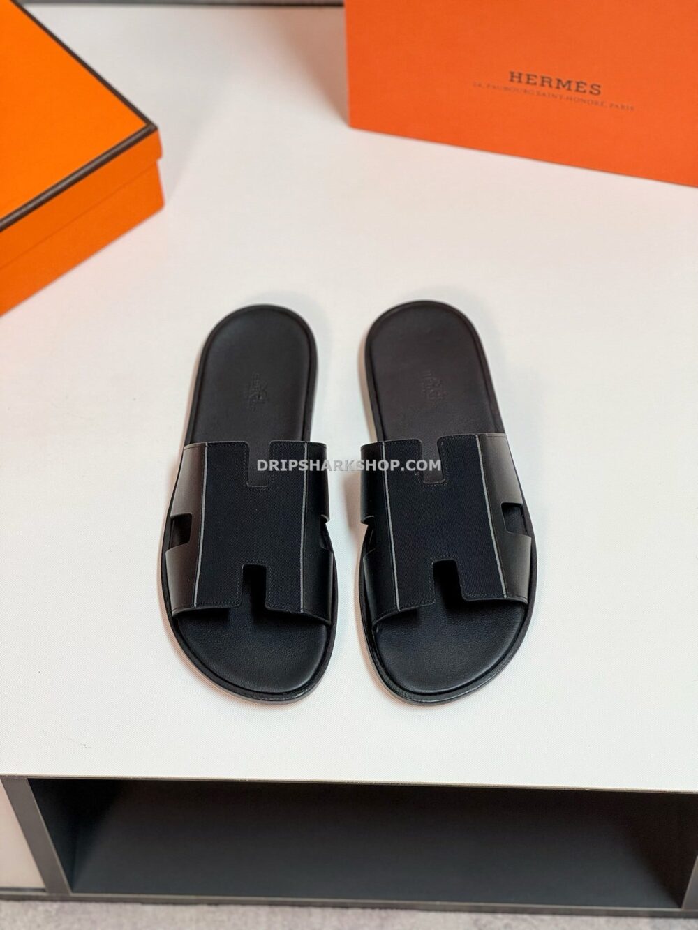 Sandalias Hermes - Negro
