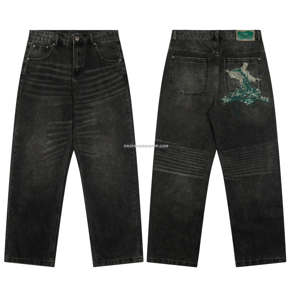 DERSCHUTZE JEANS - Negro