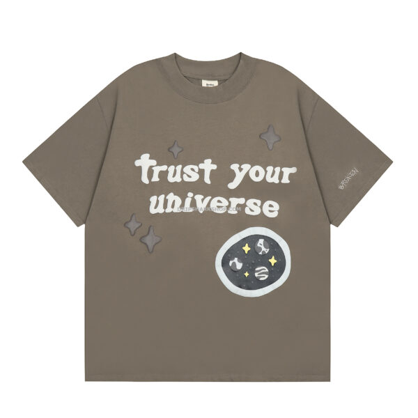 Camiseta BROKEN PLANET - Marrón