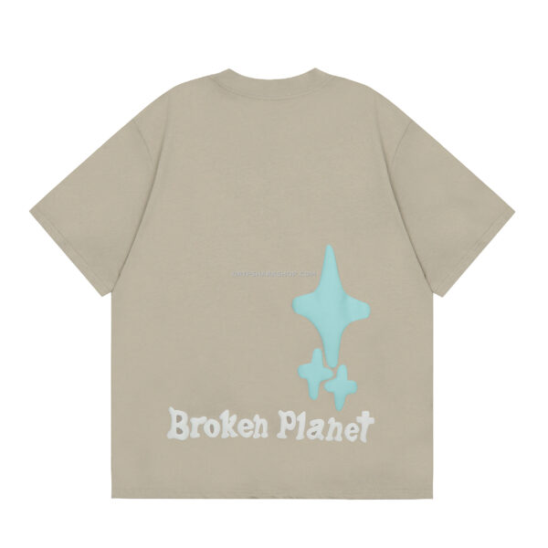 Camiseta BROKEN PLANET - Beige