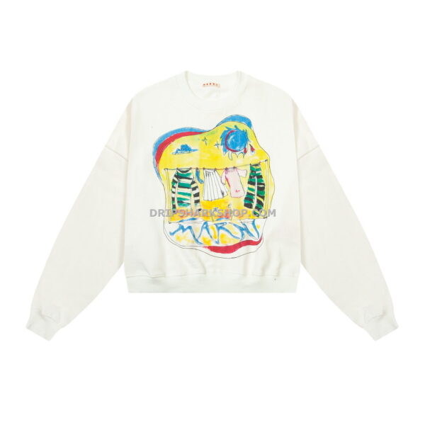 5b1b2c11 MARNI Hoodie - Blanco
