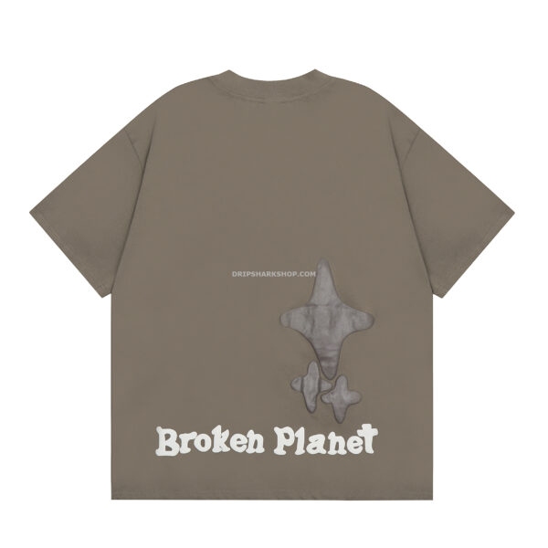 Camiseta BROKEN PLANET - Marrón