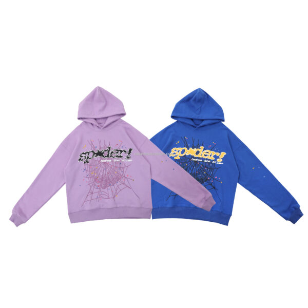 SP5DER Hoodie - Morado