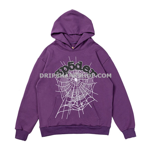 SP5DER Hoodie - Morado