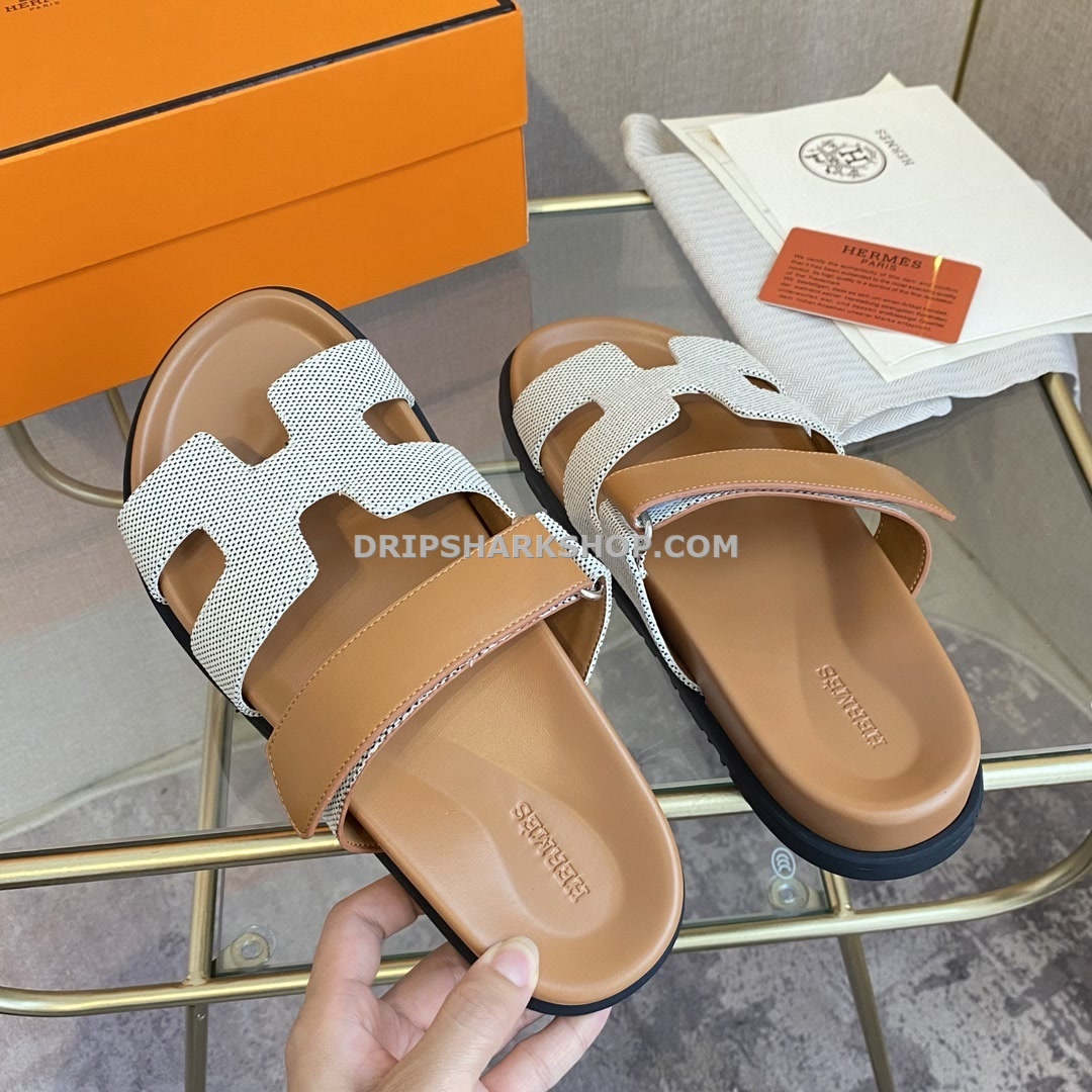 Sandalias Hermes - Gris - Imagen 2