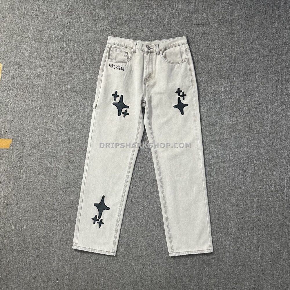 BROKEN PLANET PANTS - Gris