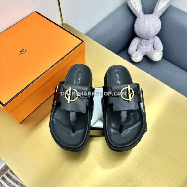 Sandalias Hermes - Negro