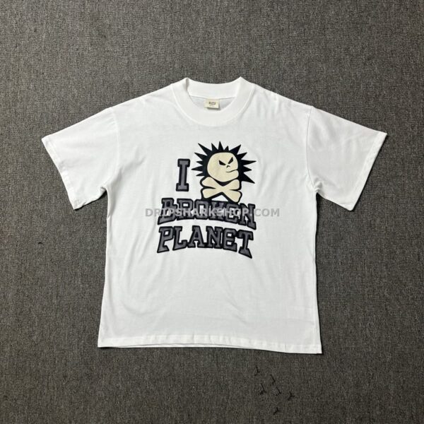 Camiseta BROKEN PLANET - Blanco