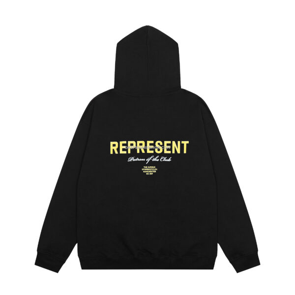 REPRESENT Hoodie - Negro