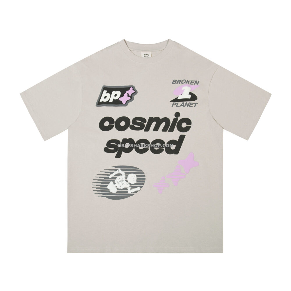 Camiseta BROKEN PLANET - Beige