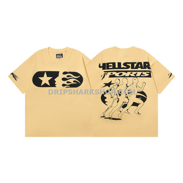 Camiseta Hellstar - Amarillo