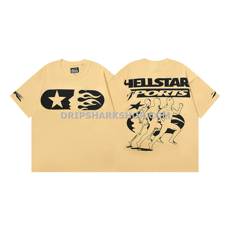 Camiseta Hellstar - Amarillo