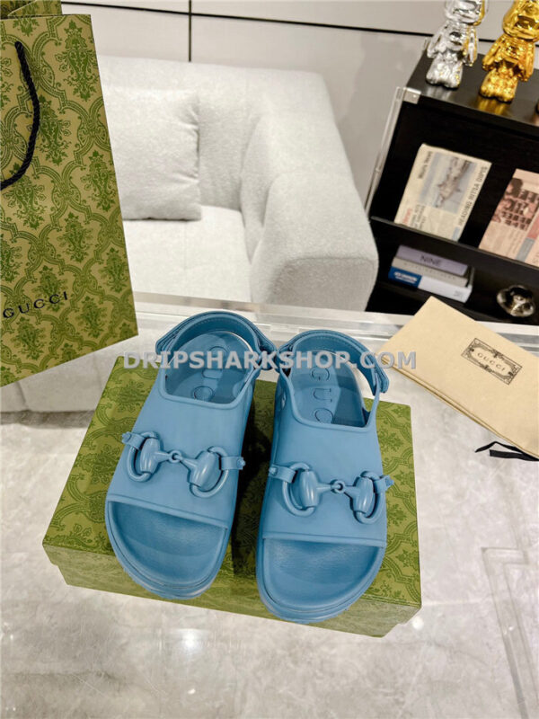 6584cbec Sandalias GUCCI - Azul