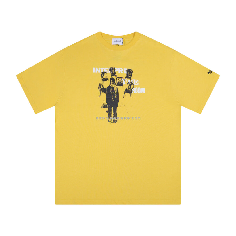 Camiseta BROKEN PLANET - Amarillo