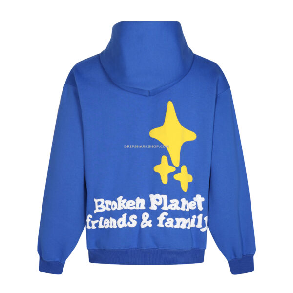 BROKEN PLANET Hoodie - Azul