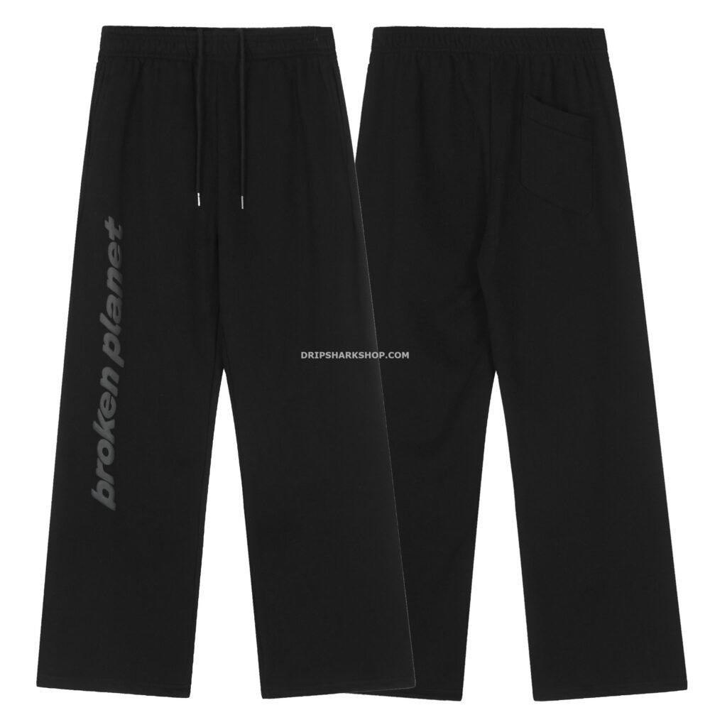 BROKEN PLANET PANTS - Negro
