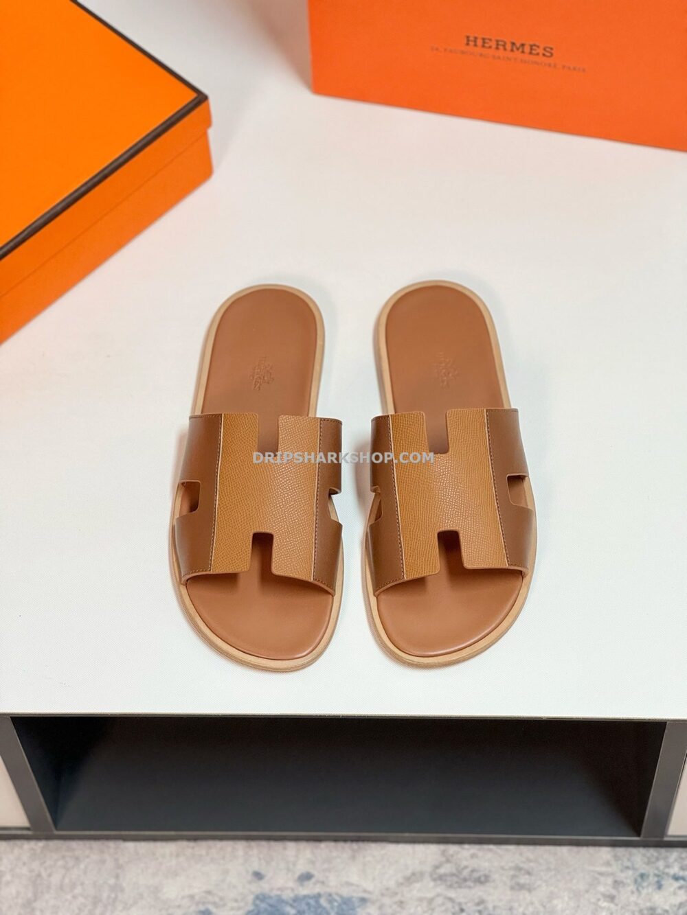 Sandalias Hermes - Marrón