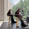 Tacones de mujer YSL - Marrón