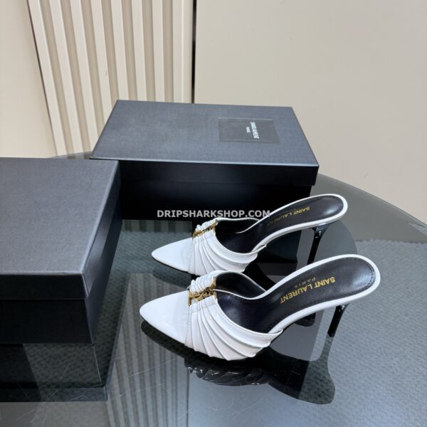 Tacones de mujer YSL - Blanco
