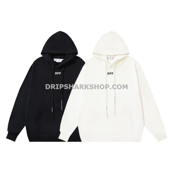 69ceeb69-1 OFF WHITE Hoodie - Blanco