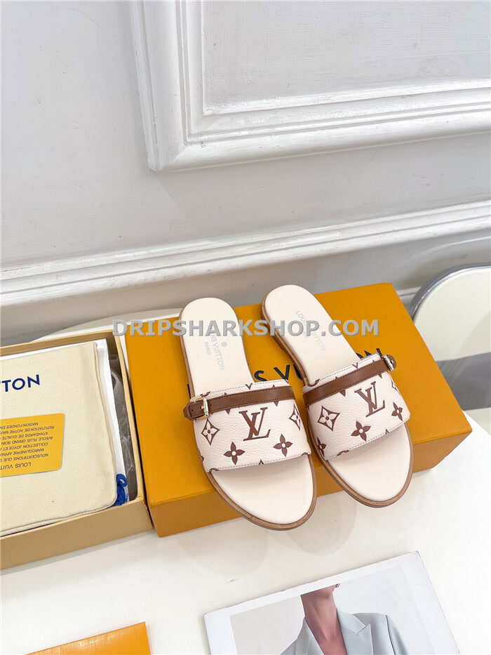 6b122331 Sandalias Louis Vuitton - Blanco