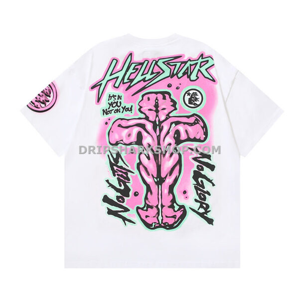 Camiseta Hellstar - Blanco