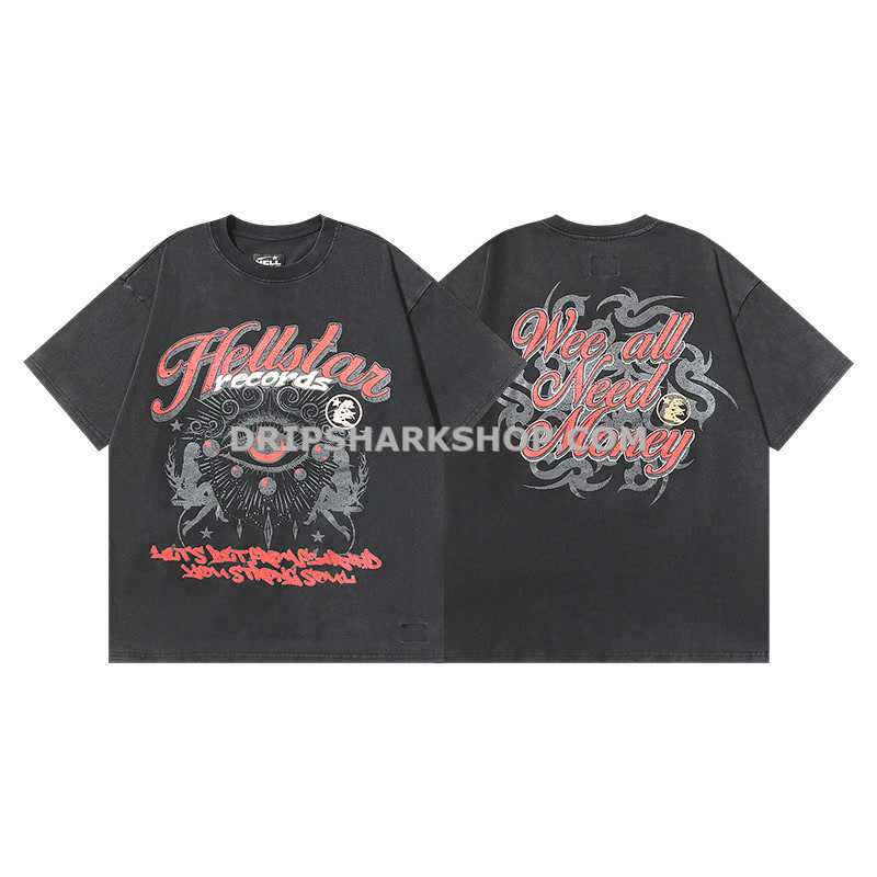 Camiseta Hellstar - Negro