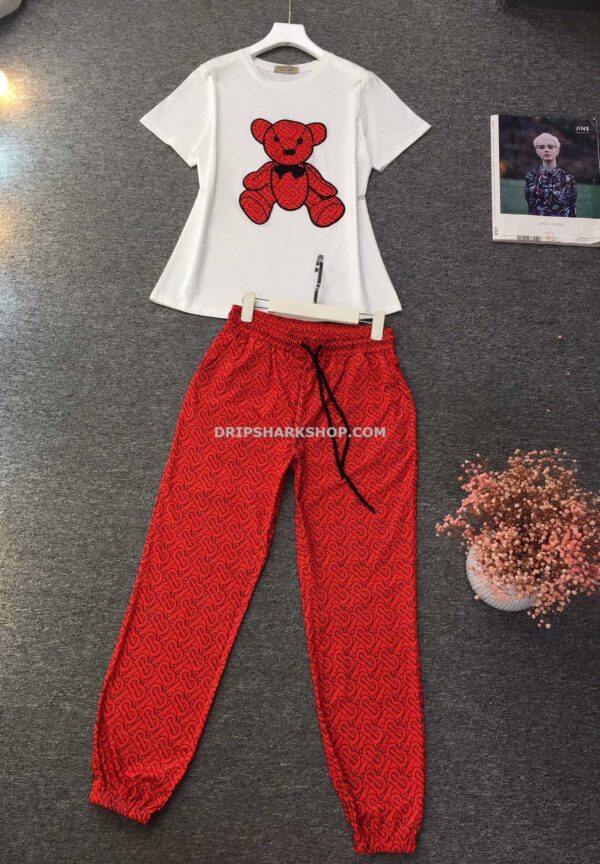 6cbc7322-1 Chandal Burberry - Rojo