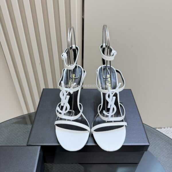 Tacones de mujer YSL - Blanco