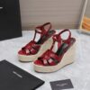 6e6d6654 Tacones de mujer YSL - Rojo