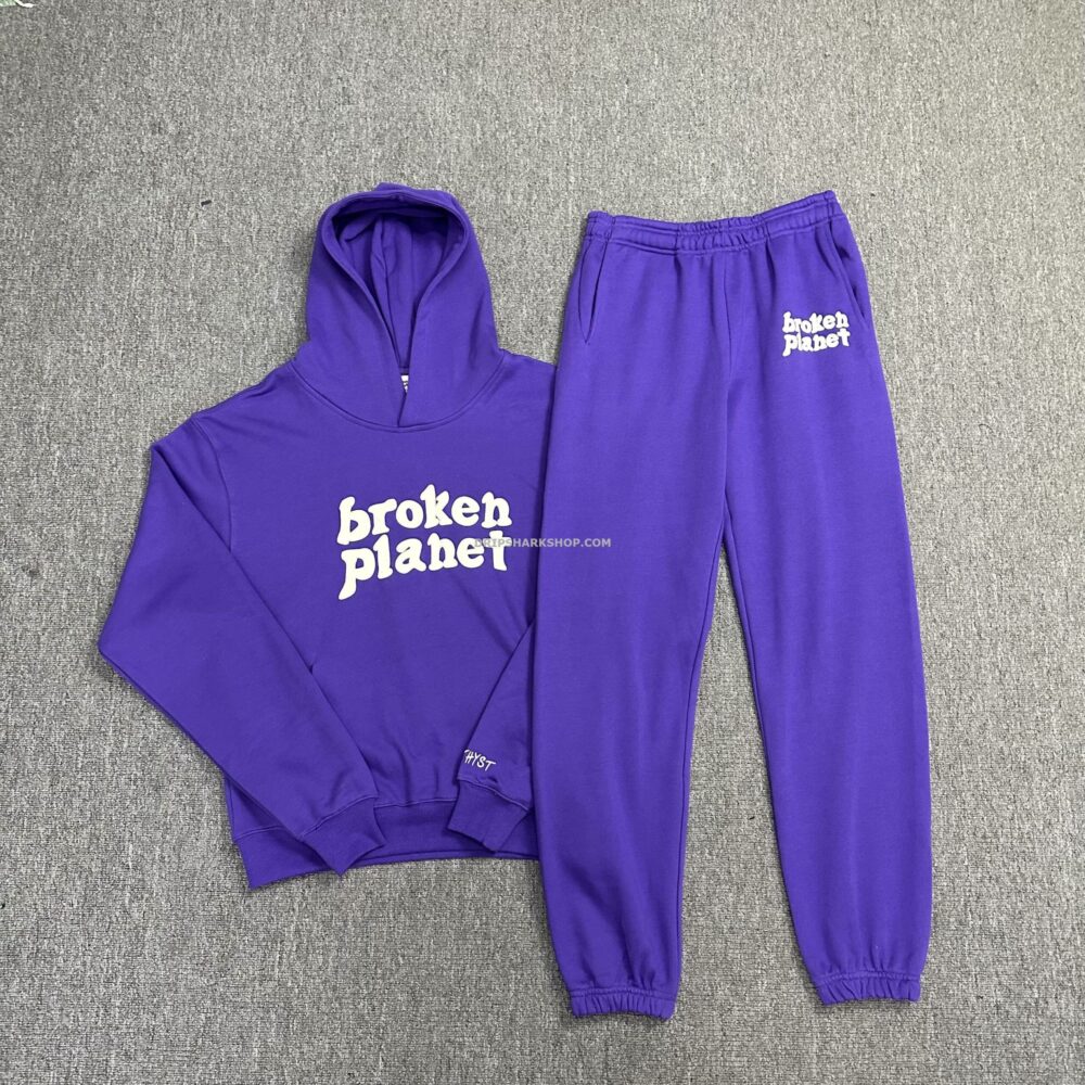 BROKEN PLANET Tracksuit - Morado