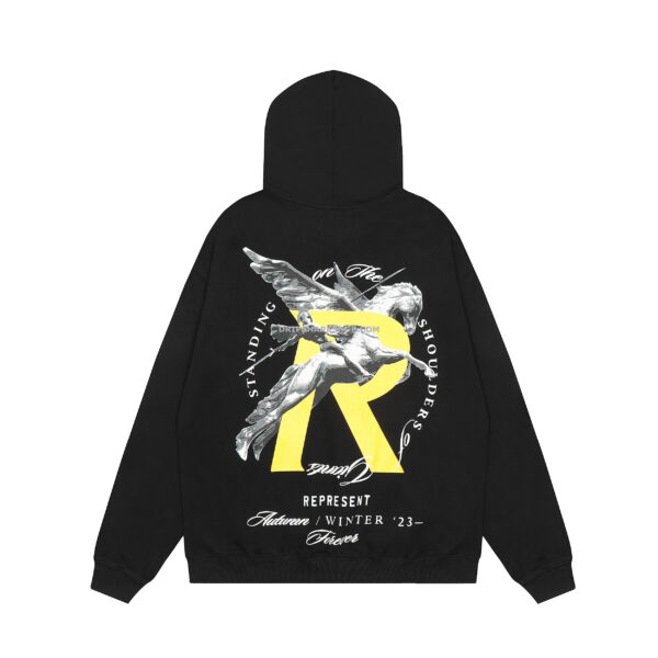 REPRESENT Hoodie - Negro